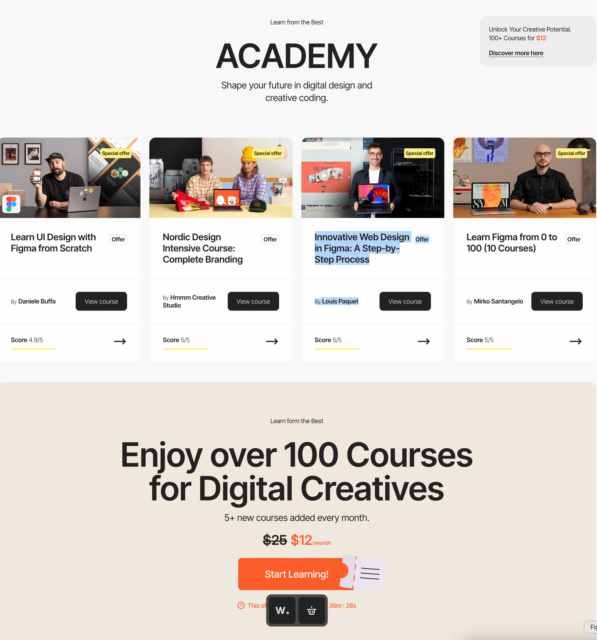 Figma完全習得を目指すならこの講座：「Learn Figma from 0 to 100」 feature image